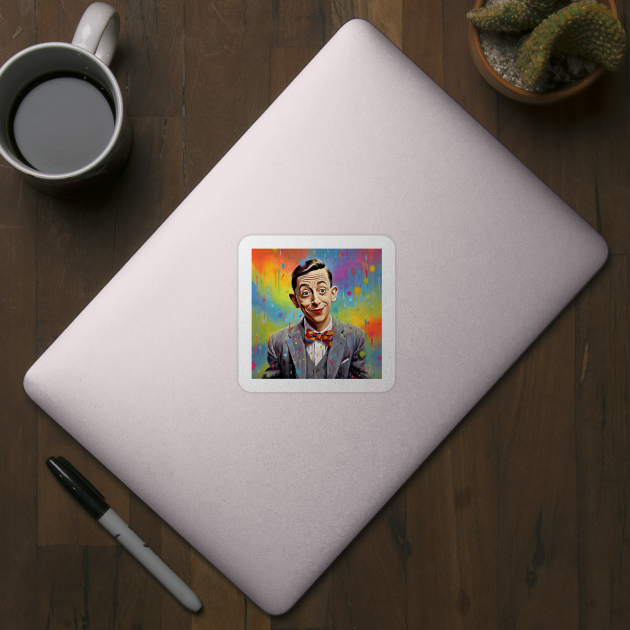 Pee Wee Herman art - design 25 by Maverick Media